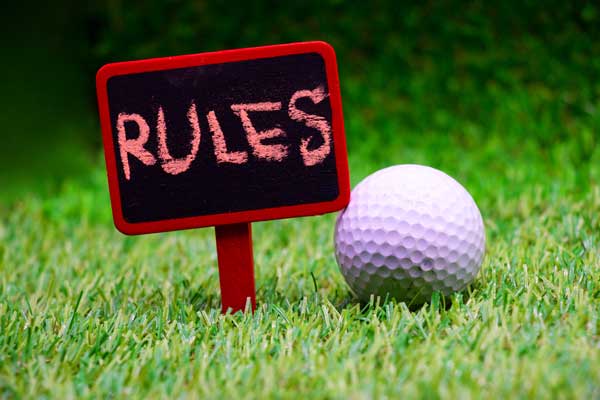 2019 Major Rules of Golf Changes